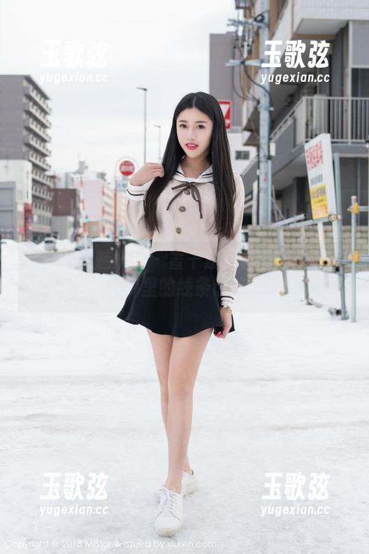 MiStar魅妍社 - 雪千紫写真图册挑战你的眼光，裤里的线条谁能抗拒呢！