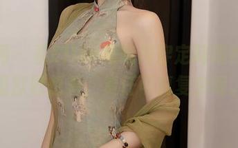 秀人网 – 看Elise谭晓彤穿定制婚纱，心里默默想着，责任可真复杂呢。