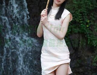 秀人网 – 原图欣赏“fairy如歌”这针织连体裙，真的，谁能拒绝这种穿搭？