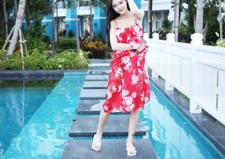 美媛馆 – 蓝夏Akasha的豹纹美图，一出镜就撩人心！